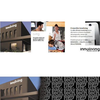 Innoliving Ventilatore a Torretta 3 Velocità INN-504 con Timer 120 Minuti, Ventilatore a Colonna con Oscillazione Automatica 90°, Potenza 45W, Altezza 78cm, Ventilatore a Torre Efficiente e Silenzioso